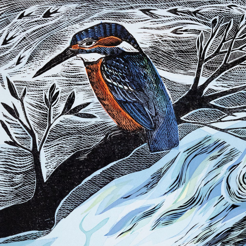 Angela Harding Cards - Summer Kingfisher