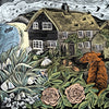 Angela Harding Cards - Rose Cottage
