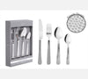 Coco & Gray Cutlery Set 16pc With Hammered Finish