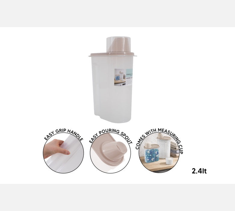Coco &amp; Grey 2.4lt Laundry Detergent Container