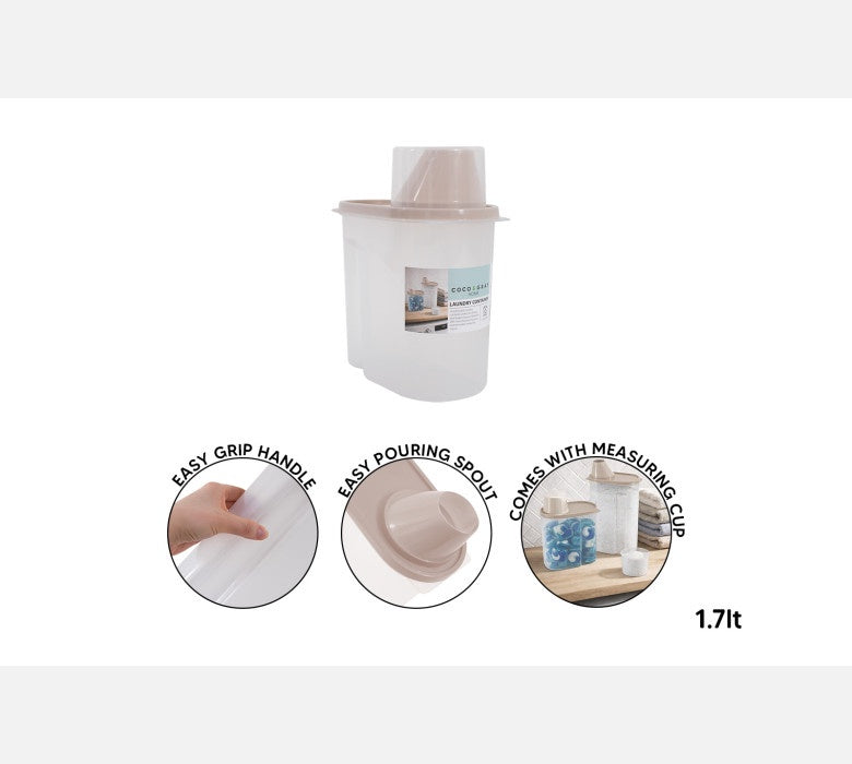 Coco &amp; Grey 1.7lt Laundry Detergent Container