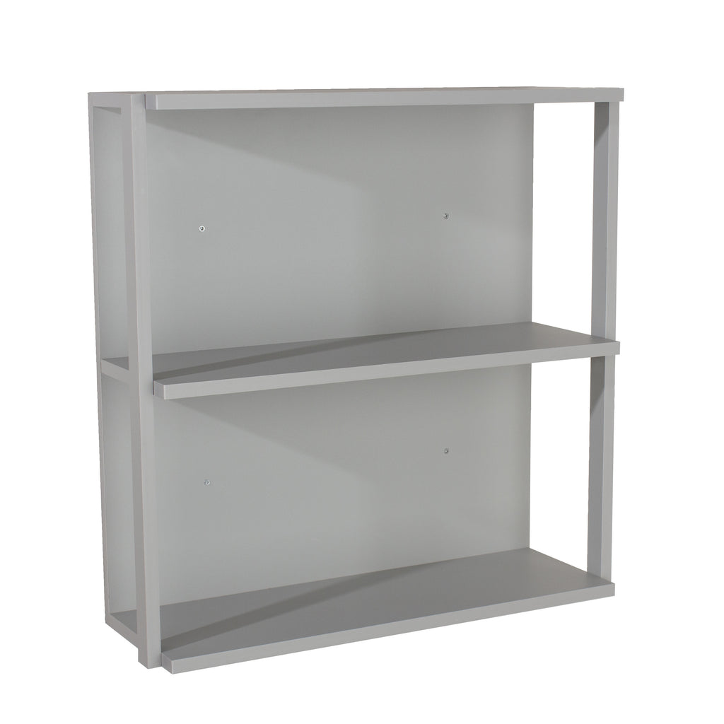 Arran Medium Wall Shelf 3 Tier 600x200x600 Grey