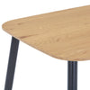 Aspen Round Dining Table, Gloss White Sintered Stone Table Top With Black Pedestal Leg White Black (DHD) Image 3