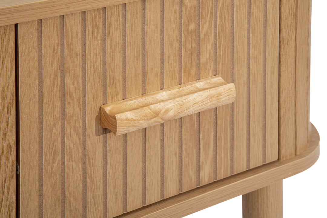 Axel 1 Drawer Fluted Bedside