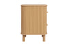 Axel 2 Drawer Fluted Bedside