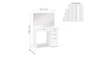 Ava 5 Drawer Dressing Table