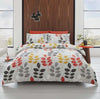 Avani Duvet Cover Set Single  Grey