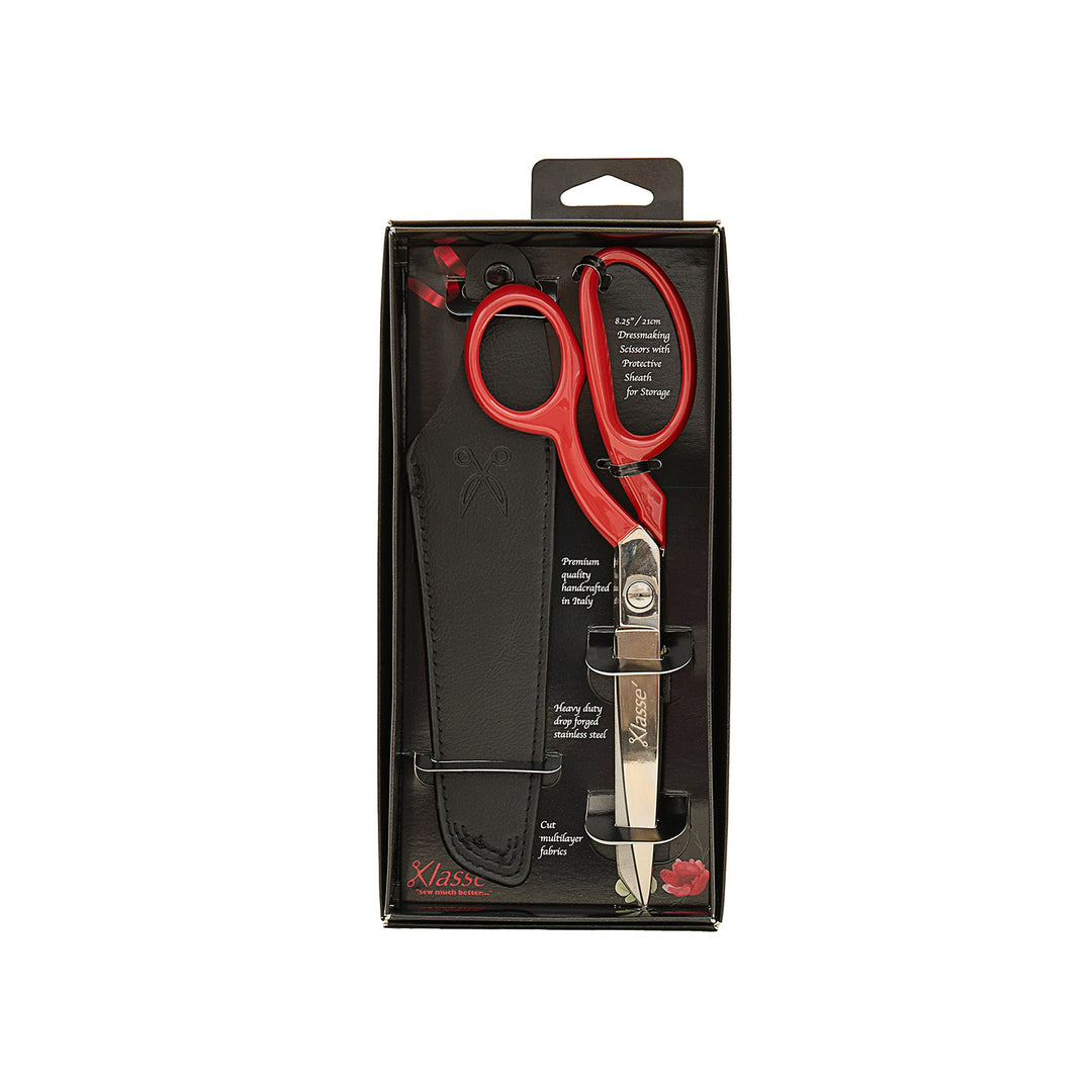 Klasse Scissors: Dressmaker's Shears: 21cm: Italian Made: Gift Set