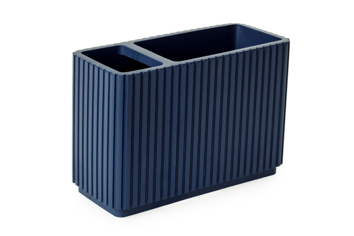 Berkeley blue toothbrush holder