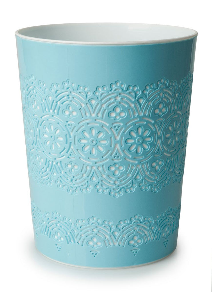 Flora Waste Bin Blue