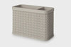 Lace Toothbrush Tidy Slate Almond