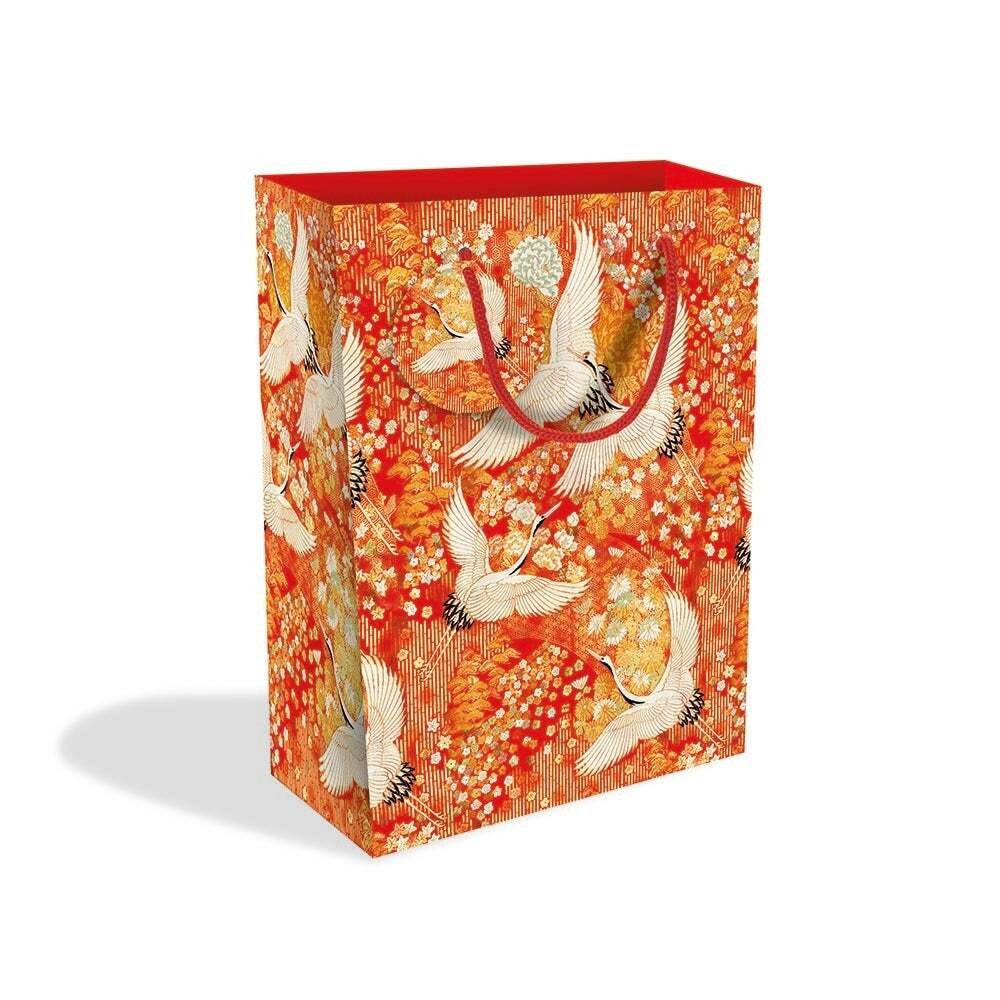 Museums & Galleries Gift Bag Large - Kimono Cranes