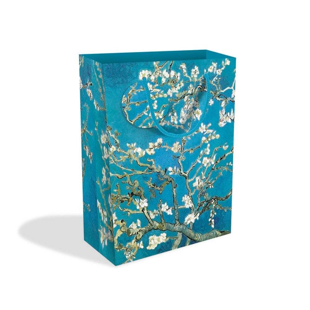Museums & Galleries Gift Bag Large - Almond Branches in Bloom