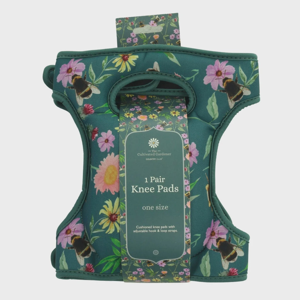 Meadow Bee Design Gardening Knee Pads - Cushioned