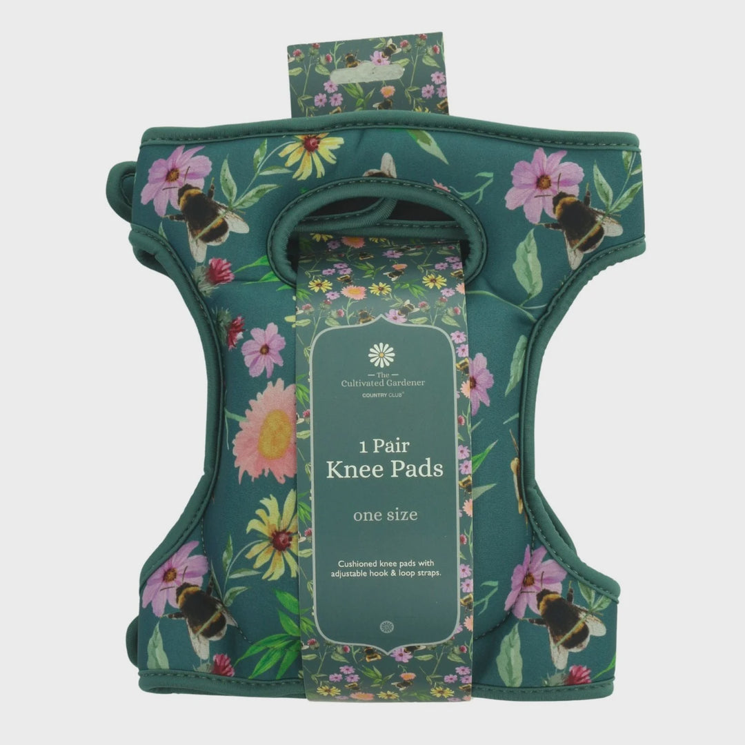 Meadow Bee Design Gardening Knee Pads - Cushioned