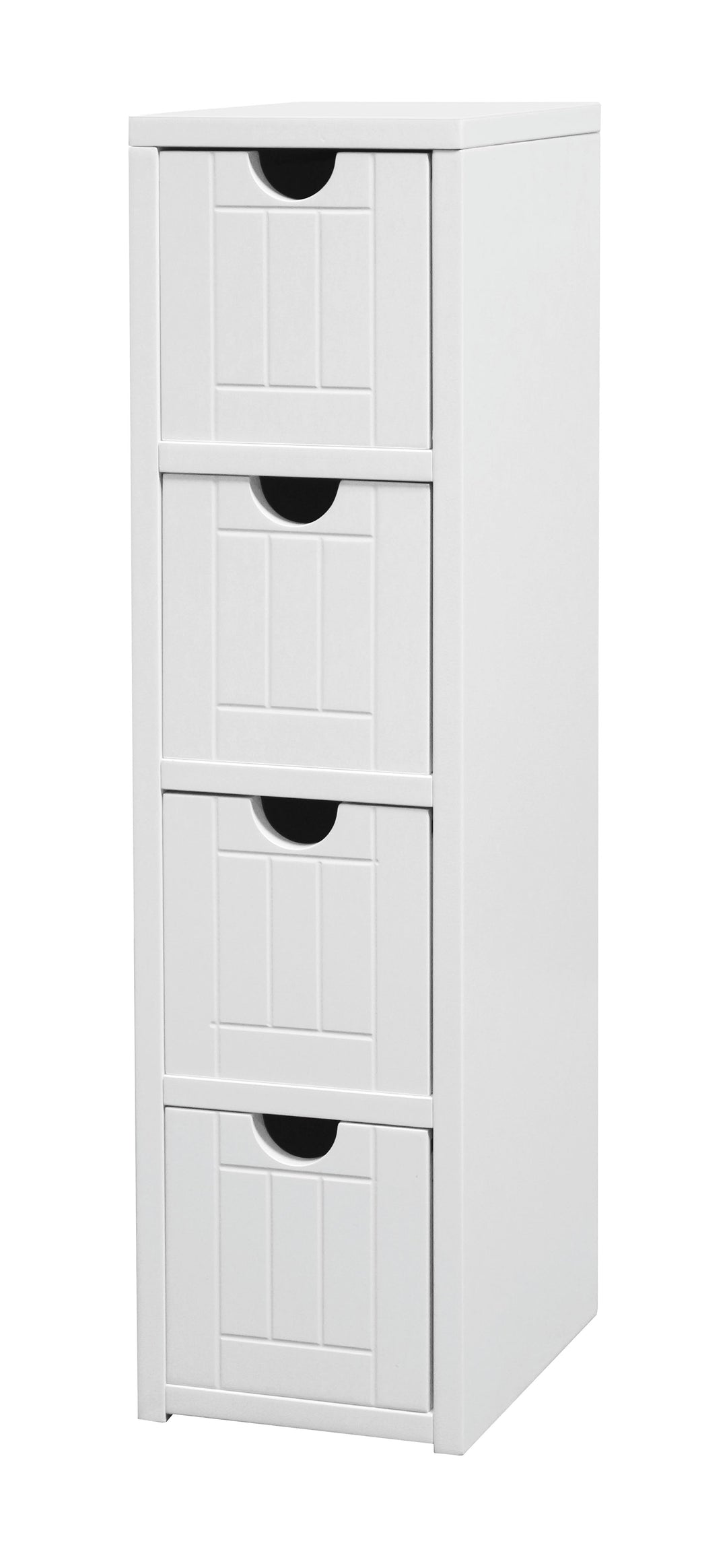 Blue Canyon Modena 4 Drawer Cabinet Slim Assembled