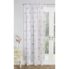 Butterfly Single Voile Window Panel Natural 54in x 54in 137cm x 137cm