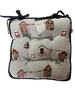 Beach Hut Seat Pads with Ties