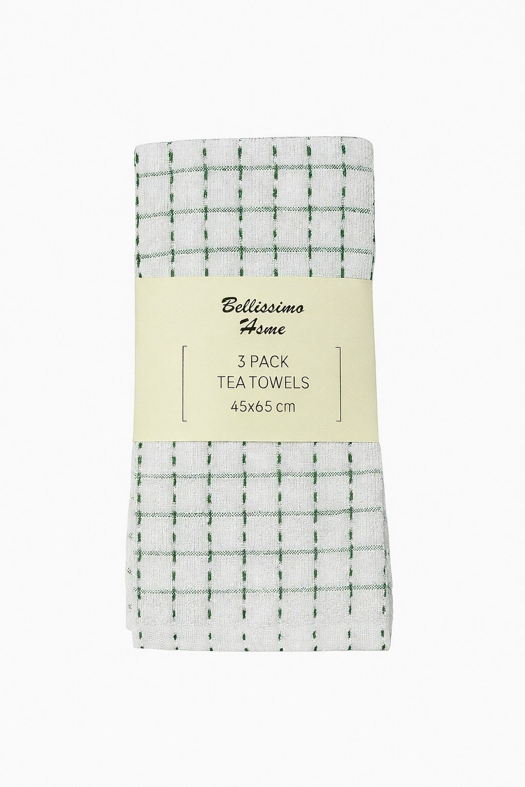 Bellissimo Pack of 3 Home Brights Towels Green