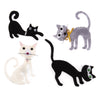 Craft Embellishments: Cats: Pack of 4