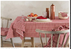 Gingham tablecloth red (130x180cm)