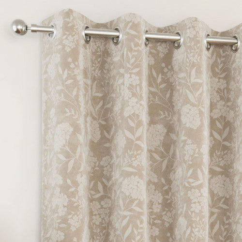Cuba Cream eyelet header