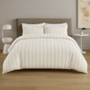 Bellissimo Satin Stripe Single Duvet Cover Set