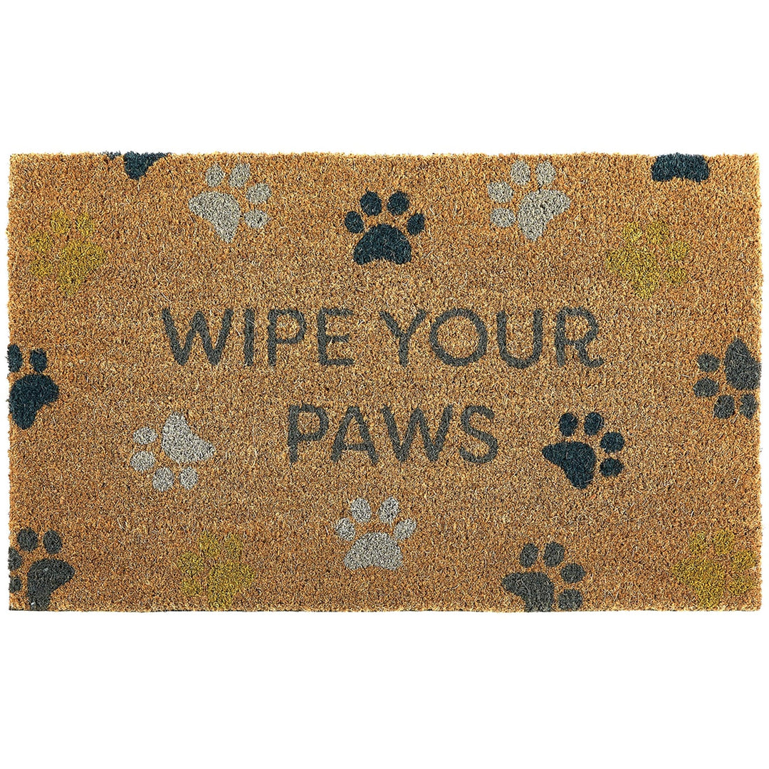 My Mat Printed Coir Wipe Your Paws 45X75