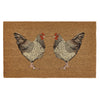 My Mat Printed Coir Chickens 45X75