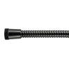 Croydex 1.75m Stainless Steel Hose Matt Black