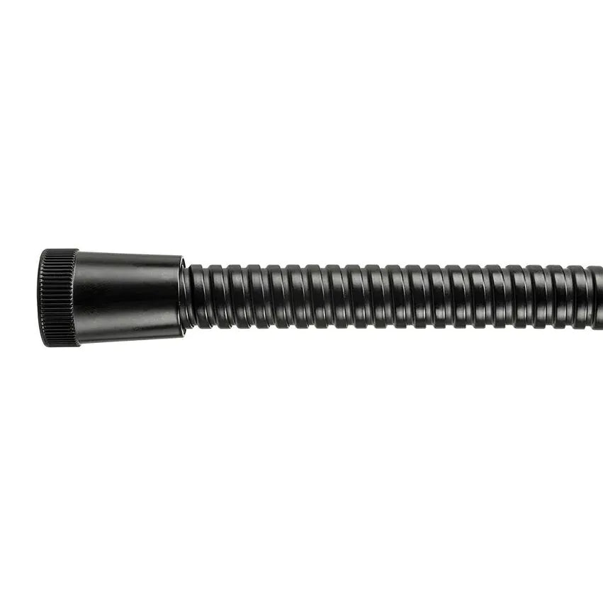 Croydex 1.75m Stainless Steel Hose Matt Black
