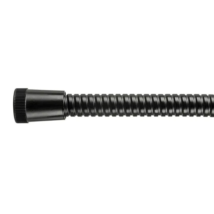 Croydex 1.75m Stainless Steel Hose Matt Black