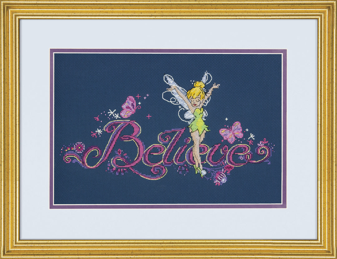 Counted Cross Stitch Kit: Believe