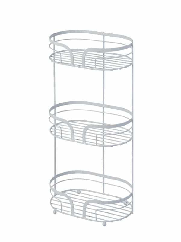 Showerdrape Dante Floor Caddy White