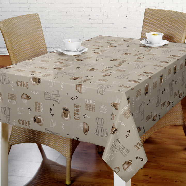 Wipeclean Table Cloth 140cm/54in By The Metre - E46-01