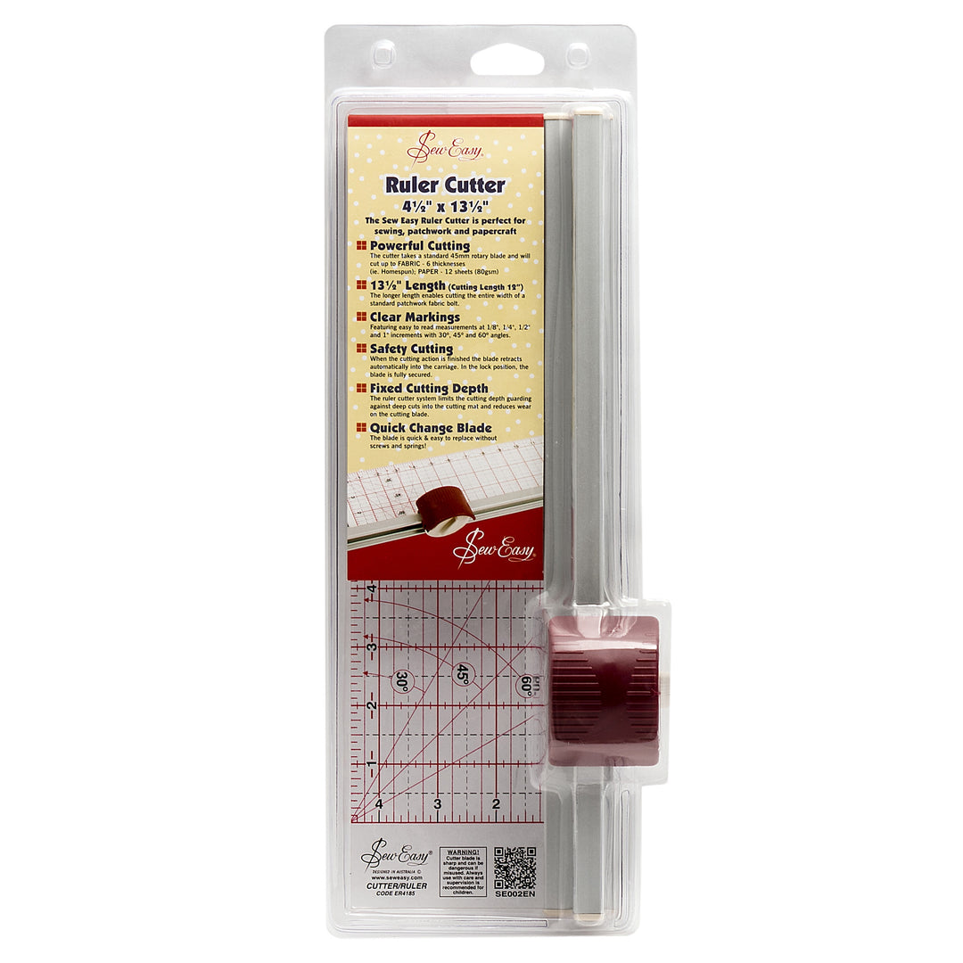 Ruler Cutter: 4.5 x 13.5in