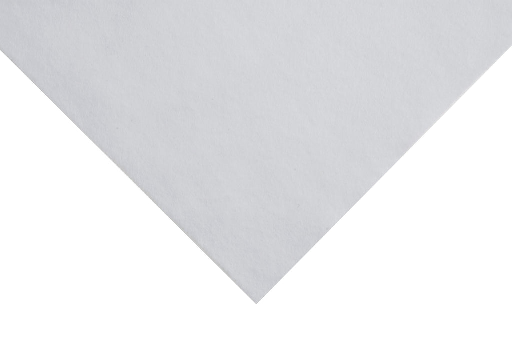 Felt: Wool and Viscose: Squares: 60 x 60cm: White