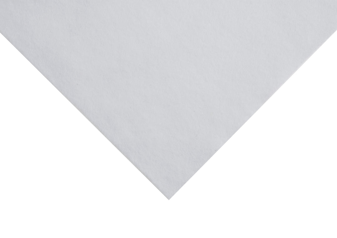 Felt: Wool and Viscose: Squares: 60 x 60cm: White