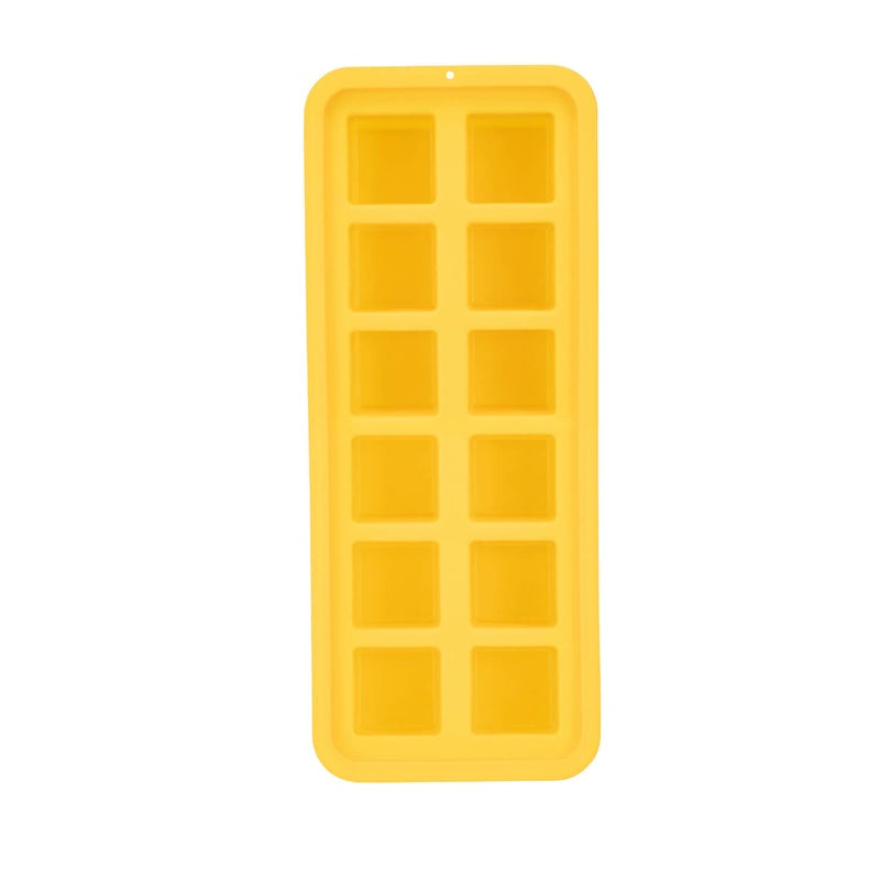 Fusion Twist Silicone Square Ice Cube Tray (Assorted Colours)