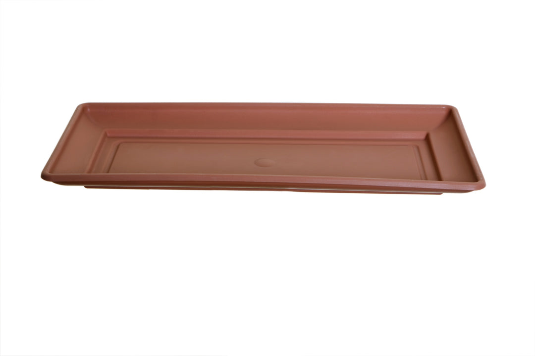 60cm Athens Window Box Tray - Terracotta