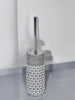 Showerdrape Ravello Grey Toiletbrush & Holder