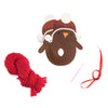 Pom Pom Decoration Kit: Christmas: Robin