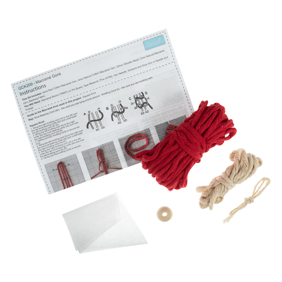 Macramé Kit: Gonk