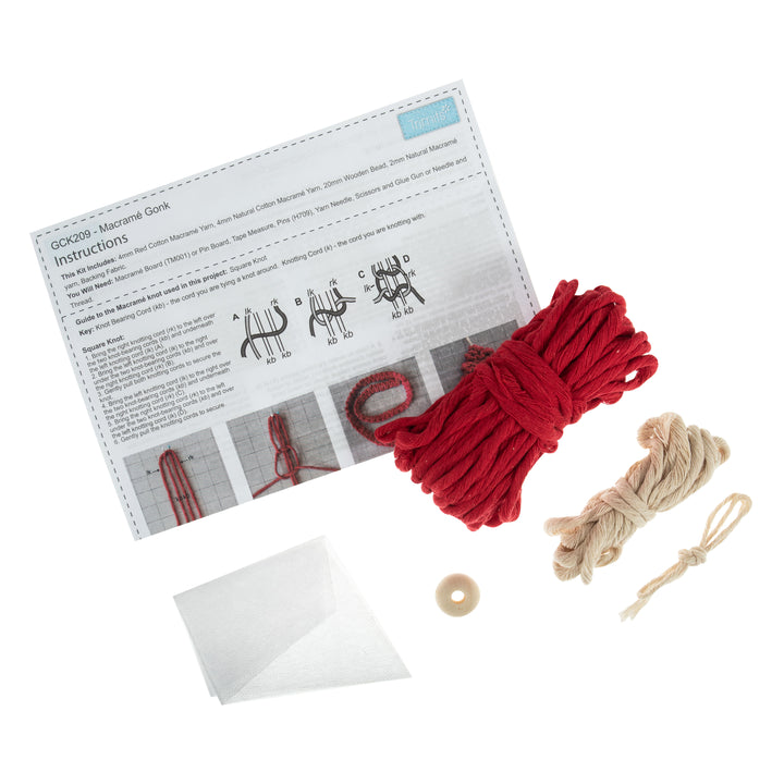 Macramé Kit: Gonk