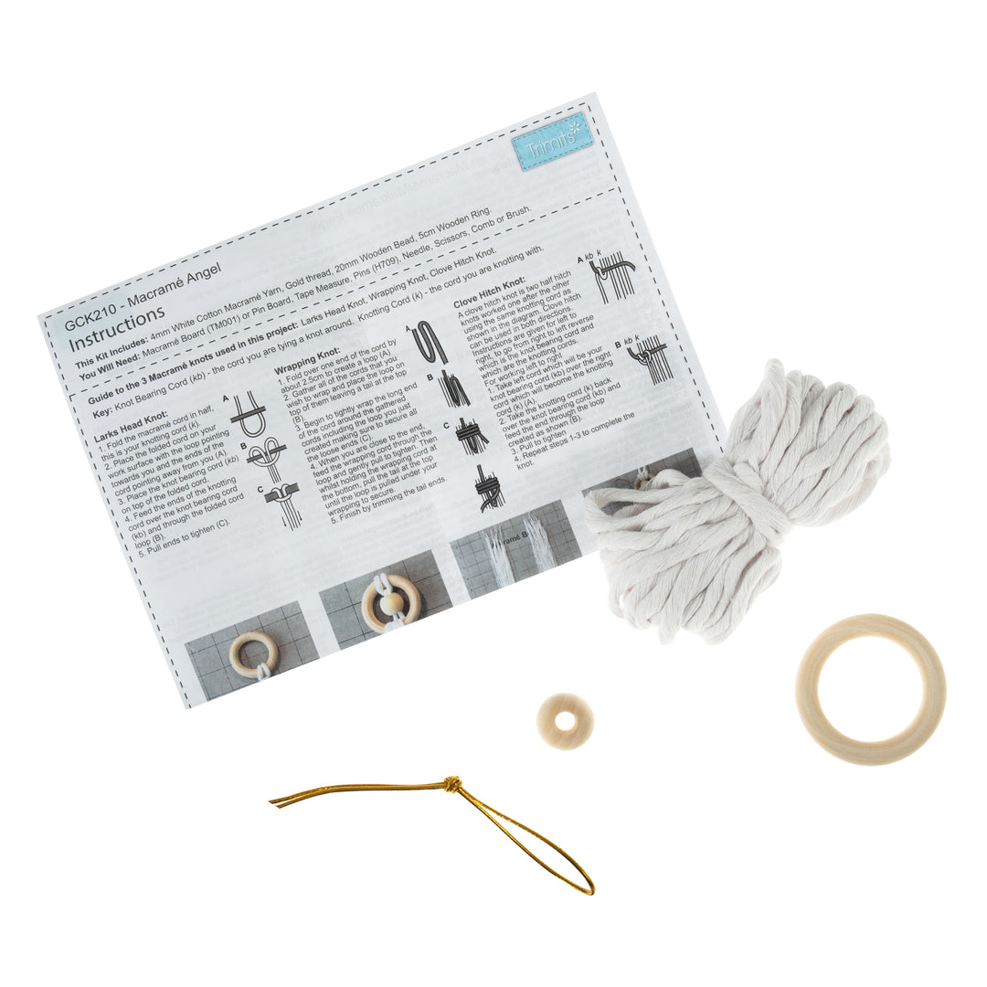 Macramé Kit: Angel