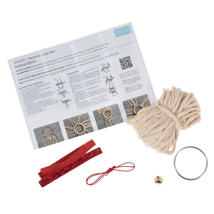 Macramé Kit: Jingle Bell