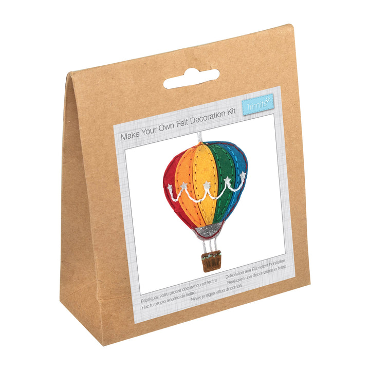 Felt Decoration Kit: Hot Air Balloon