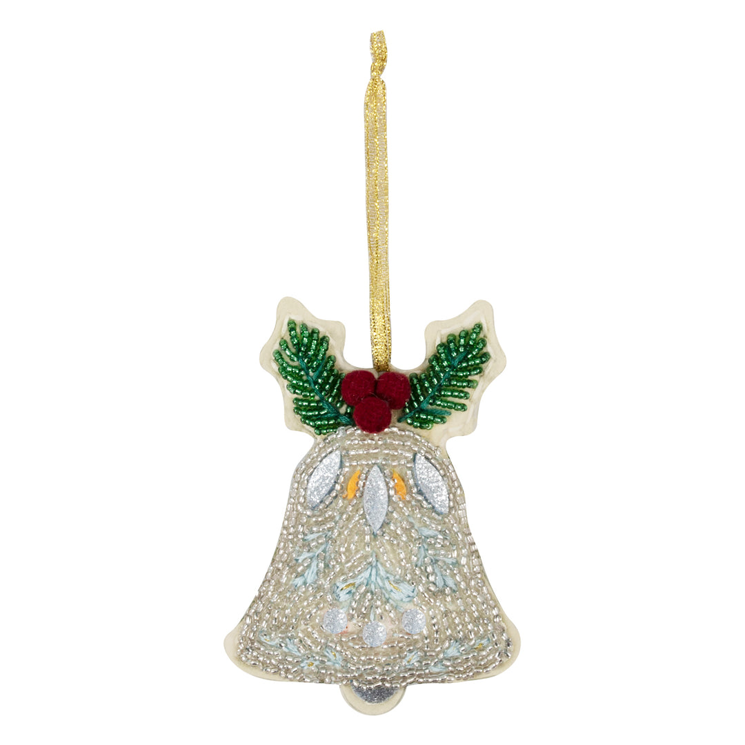 Felt Decoration Kit: Christmas: Beaded Bell