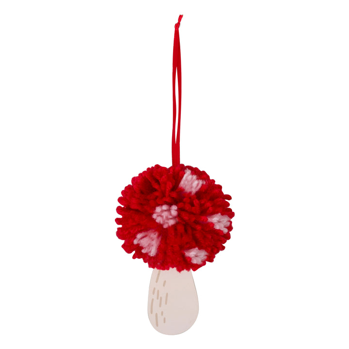 Pom Pom Decoration Kit: Toadstool