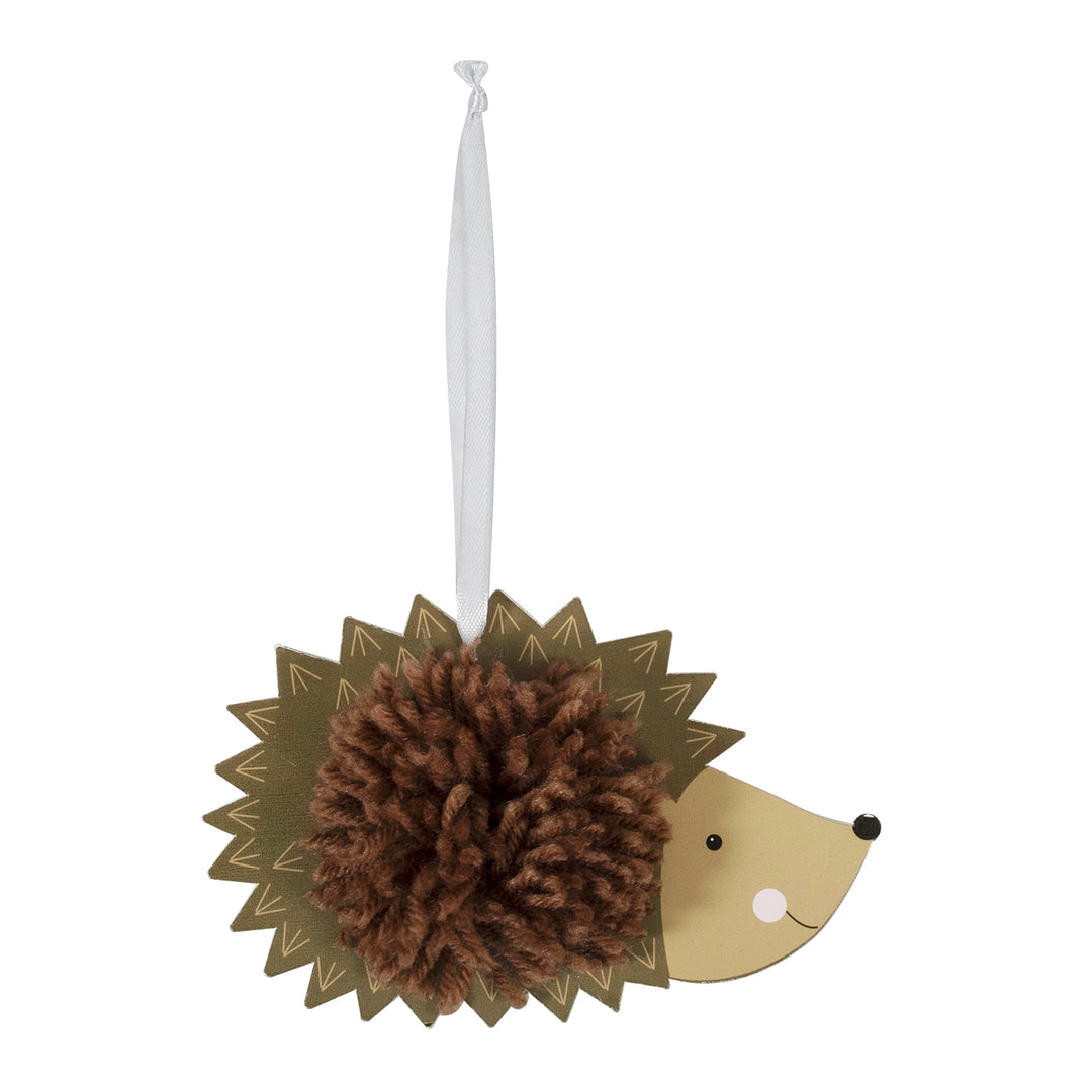Pom Pom Decoration Kit: Hedgehog